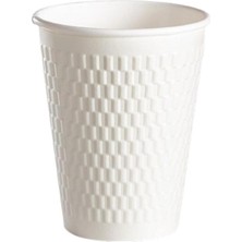 Mey İthalat Bardak — Gizpak Karton 8 Oz Double Embossed 40 Adet