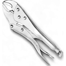 Defne Store 10 Inç 250 mm Eğimli Ayarlı Ayarlanabilir Metal Çelik Pense Çok Amaçlı Pense Mengene Sıkma Sökme El Aleti
