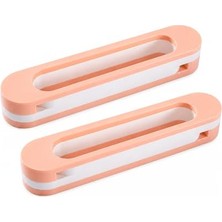 Defne Store Yapışkanlı Ayakkabı Sandalet Terlik Askılığı Havlu Rafı 2 Adet AL5721 (Pembe)