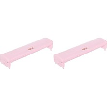 Defne Store Bas&kes Streç Film Kesme Aparatı, 30 cm x 30 M, Pembe (2 Paketi)