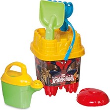 Mey İthalat 1570 Spiderman Küçük Kale Kova Set, Birden Fazla Renk