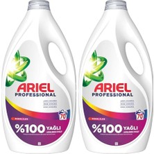 Mey İthalat Professional Sıvı Çamaşır Yıkama Deterjanı Renkliler 70 Yıkama (2 Paketi)