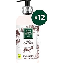 Defne Store Sıvı Sabun, Eyüp Sabri Tuncer Doğal Eşek Sütlü, 500 ml x 12