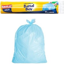Mey İthalat Çöp Torbası — Güçlü Battal Boy 10'lu