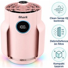 Shark Kompakt Hava Temizleyici, Clean Sense Iq ile Hava Durumuna Göre Çalışma Kontrolü, Iri Birikimlere Karşı Debrisdefence Ön Filtre ve Küçük Yaşam Alanlarına Uygun Kompakt Gövde, HP072EUPK