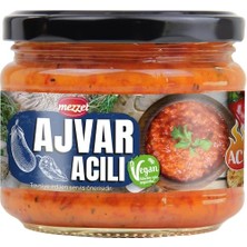 Mey İthalat Biber — Acılı Ajvar Balkan Usulü Sos 300 G - Közlenmiş ve Patlıcanlı Vegan Ezme