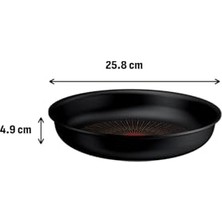 Defne Store Tefal Excellence+ Fusion Core 9x Mix Tava - 24 cm