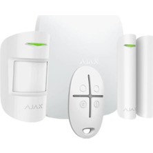 Ajax Starter Hub Kit Kablosuz Alarm Seti Keypad Yok Beyaz
