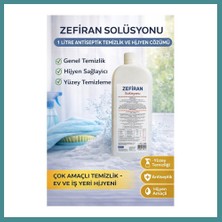 Bezos Zefiran Solüsyonu 1 Litre Antiseptik Temizlik ve Hijyen Amaçlı Çok Amaçlı Solüsyon 1 Adet Mac