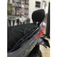 Mey İthalat Yamaha Xmax 250 2014-2017 Kuyruk Koruyucu Pad Siyah Mavi