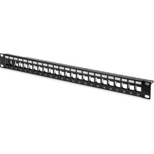 Digitus Dıgıtus 1u 24PORT Cat6 Utp Boş Patch Panel DN-91411