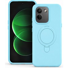 Microsonic Xiaomi Redmi Note 17 Pro Max 5g Kılıf Aura Stant Magsafe Açık Mavi