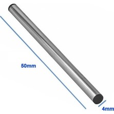 Devremarkt 5 Adet Çelik Sensör Başlığı 4X50MM Kılıf Sıcaklık Isı Sensör Kutusu Metal Tüp Boru D818B20 Ntc LM35 PT100 Koruyucu