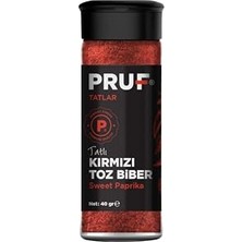 Mey İthalat Tatlı Toz Kırmızı Biber 40 G. Cam Şişe
