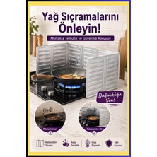 Fırsat7 Kaliteli Büyük Boy Ocak Arkası Yağ Koruyucu Katlanır Plaka Halinde Alüminyum Levha