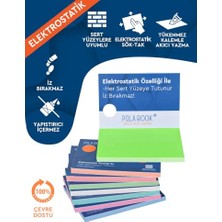 Akıllı Not Kağıdı, 7X10 cm 100 Sayfa - Mint Yeşili - Yapışkansız Post-It