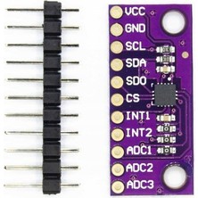 Devremarkt LIS3DSH Ivme Ölçer Sensör Modülü 3 Eksen 16 Bit Yüksek Çözünürlüklü I2C Spi Arayüzlü ±2g ±4g ±6g ±8g ±16G Gömülü Fsm Yön Pozisyon Dönme Eğim Haraket