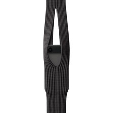 iPhone 17 Pro Max ile Uyumlu Tüm Telefonlarla Çapraz Pocket Örgü Telefon Çantası Askısı 80 cm - Siyah