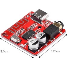 Devremarkt Xy-Bt-Mini Bluetooth Kablosuz Ses Mp3 Modül Bluetooth 4.1 Dc 3.7V 5V USB Lityum Pil Batarya Stereo Player Hoparlör 3W Amfilikatör Amfi Müzik Çalma