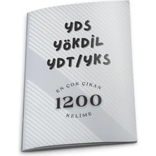 Yds Yökdil Ydt Yks Sınavlarında En Çok Çıkan 1200 Ingilizce Kelime (Detaylı Türkçe Karşılıkları) 1200KELIME Modadil Yayınları