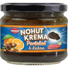 Nohut Kreması — Portakallı Kakaolu 300 G - Şeker Ilavesiz, Vegan, Sürülebilir Tatlı Ezme