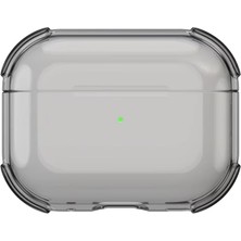 The Gencoo Airpods Pro 3 (3.nesil) Crystal Kılıf - Siyah