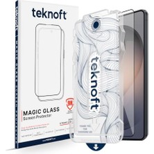 Ertürk Store Samsung Galaxy S26 Ultra ile Uyumlu Otomatik Hizalama Aparatlı Takılırken Toz Toplama Özellikli Ekstra Güçlendirilmiş Lazer Kesim Ekran Koruyucu Kırılmaz Cam (Galaxy S26 Ultra)