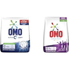 Ertürk Store Active Oxygen Toz Çamaşır Deterjanı Beyazlar Için, 4.5 kg (1) Active Fresh Toz Çamaşır Deterjanı Renkliler 3 kg 20 Yıkama(1)