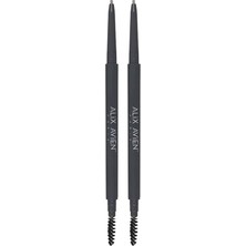 Ertürk Store Kaş Kalemi, Asansörlü Ultra Ince Uçlu Dolgunlaştırıcı Nude, Retractable Eyebrow Pencil 01 (2 Paketi)