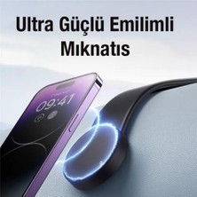 Str Store Alüminyum Elastik Katlanabilir Mgsafe Uyumlu Araç Içi Telefon Tutucu Masaüstü Telefon Tutucu