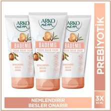 Arko Nem Yoğun Bakım Kremi Badem Sütü 3X60 Mı