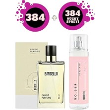 Ertürk Store 384 Edp 50 ml Floral Kadın Parfüm + NO:384 210 ml Body Mist Vücut Spreyi Seti