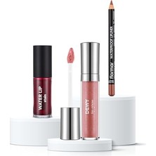 Kissable Trio 3'lü Dudak Makyajı Seti