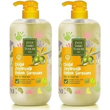 Doğal Zeytinyağlı Bebek Şampuanı 600 ml x 2