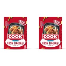 Ertürk Store Fırın Torbası Standart Boy 25 x 38 cm (8 Adet/kutu Içi) 2'li Paket