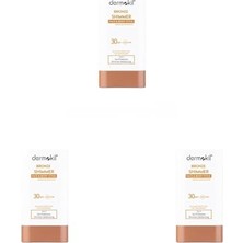 Bronze Shimmer Face ve Body Stick Spf 30 20 G (3 Paketi)