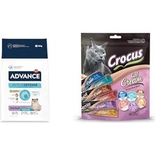 Hairball Kısır Kedi Mama + Krema Ödül Seti