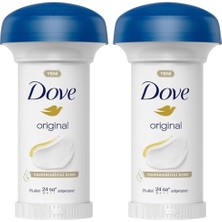 Original Kadın Stick Deodorant 1/4 Nemlendirici Krem Yeni 50 ml (2 Paketi)