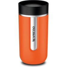 Travel Kupa Medium | Paslanmaz Çelik Termos Kupa | 400 ml | Sızdırmaz ve Bulaşık Makinesinde Yıkanabilir | Kahve, Çay ve Matcha Için | Mandarin Turuncu
