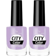 City Color Nail Lacquer NO:124 - Oje (2 Paketi)