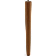 Bohem 30 cm Sehpa Masa Ayağı Ham Doğal Ahşap Kahverengi Boyalı Mobilya Aksesuar Modern Ayakları