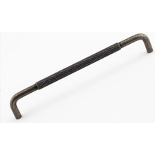 Dolap, Uber Tırtıklı Antik Sarı Metal Kulp 320 mm 32 cm Mobilya Çekmece Mutfak Dolabı Modern Kapak