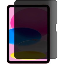 Apple iPad 11. Nesil A16 ile Uyumlu Hayalet Ekran Koruyucu, Yandan Görünmeyen Anti-Spy Gizlilik (Privacy) Koruması, 9h Nano Kırılmaz Esnek Cam, Parlama Önleyici 11 Inç A3354 A3355