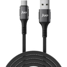 66W Usb-A To Type-C Örgülü Hızlı Şarj ve Data Kablosu 2 Metre