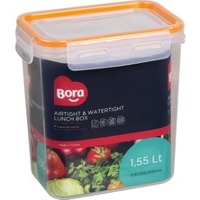 Saklama Kabı, Click Dikdörtgen, - 1.55 L
