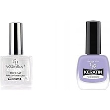 Gel Look Top Coat & Oje Seti