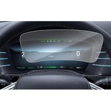 Byd Tang 12.3 Inç ile Uyumlu Mat Ekran Koruyucu Dijital Gösterge Şeffaf