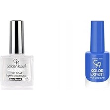 Gel Look Top Coat & Oje Seti