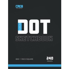 Bluelıne Dot Sketchbook: 240 Page Dot Grid Sketchbook