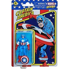 Legends Retro 3.75 Inç Captain America Aksiyon Figürü